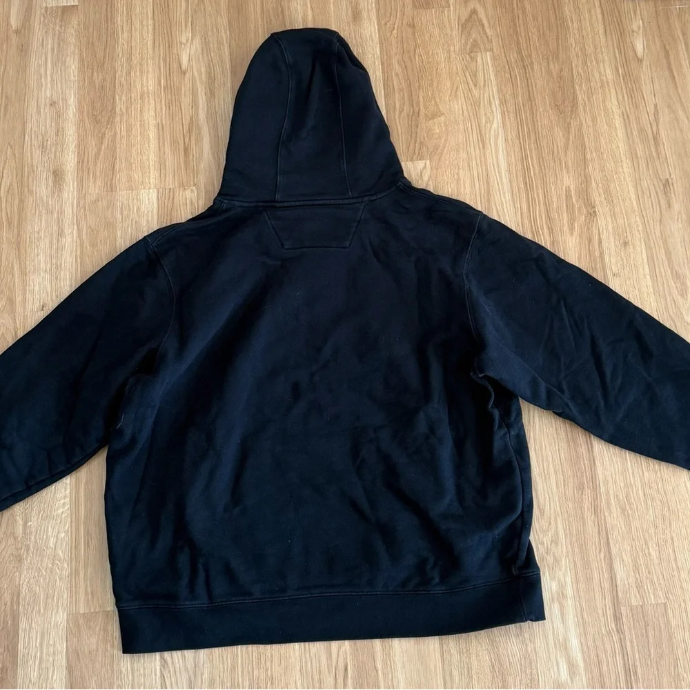 EUC Men’s CAT Caterpillar Trademark Hoodie - Black/Yellow - Size XXL